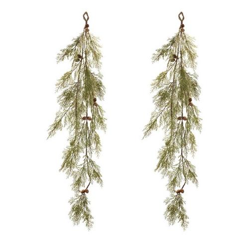 Melrose International Pine and Pinecone Garland (Set of 2) - Primary Image