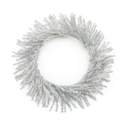 Melrose International Tinsel Pine Wreath 21"D - Primary Image