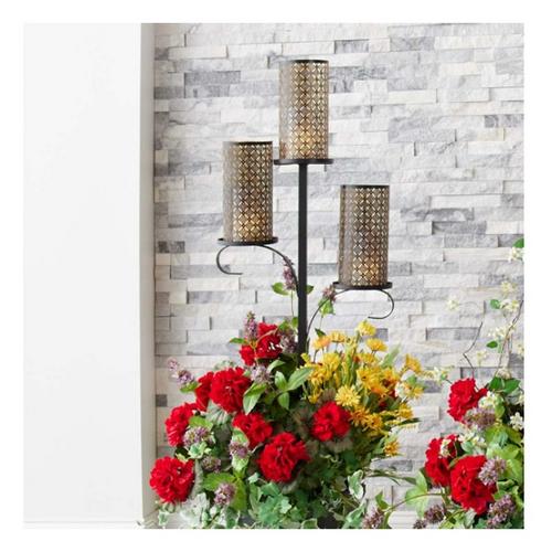 Melrose International Metal Triple Tree Topper Platform 36"H - Primary Image