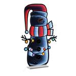 Melrose International Holiday Snowman Ekkolight 35"H - Thumbnail 1 of 2