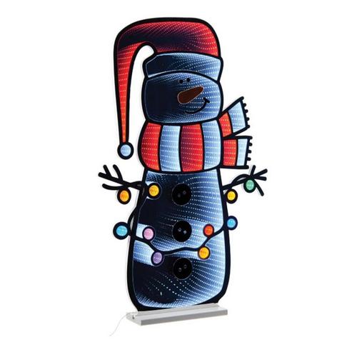 Melrose International Holiday Snowman Ekkolight 35"H - Primary Image