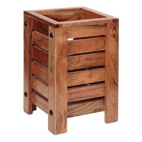 Melrose International Natural Mango Wood Box Planter (Set of 2) - Primary Image