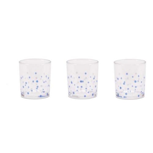 Melrose International Dotted Glass Votive Candle Holder (Set of 2) - Primary Image