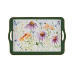 Melrose International Wildflower Insect Print Tray with Handles 17"L - Thumbnail 2 of 3