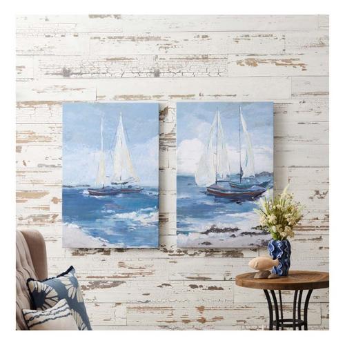 Melrose International Sailboat Canvas Wall Art (Set of 2) - Primary Image