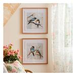 Melrose International Framed Bird Couple Wall Print (Set of 2) - Thumbnail 2 of 2