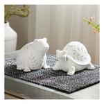 Melrose International Etched Frog and Turtle Figurine (Set of 2) - Thumbnail 2 of 2
