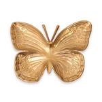 Melrose International Metallic Aluminum Butterfly Platter 23.5"L - Thumbnail 2 of 2