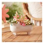 Melrose International Ceramic Cat Planter (Set of 6) - Thumbnail 3 of 4