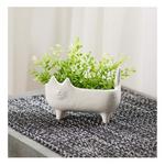 Melrose International Ceramic Cat Planter (Set of 6) - Thumbnail 4 of 4