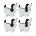 Melrose International Puppy Dog Planter (Set of 4) - Thumbnail 1 of 2