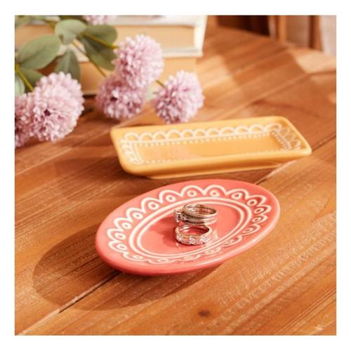 Melrose International Ceramic Trinket Dish (Set of 12) - Primary Image