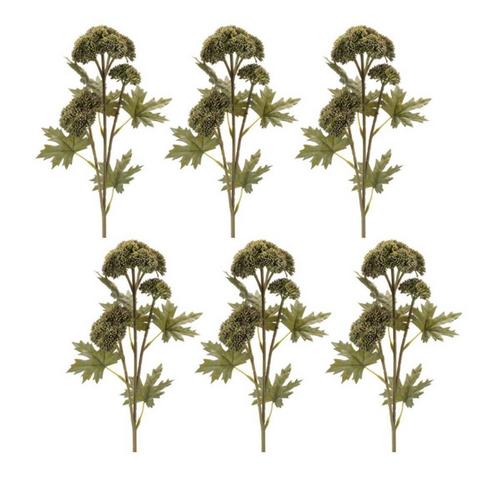 Melrose International Sedum Succulent Spray (Set of 6) - Primary Image