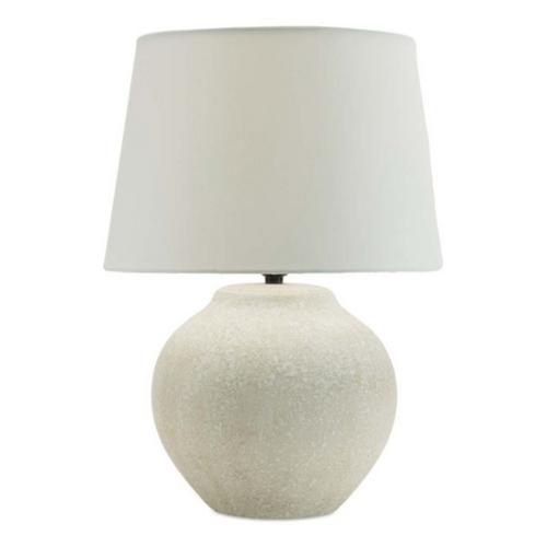 Melrose International Distressed Ceramic Table Lamp 20"H - Primary Image