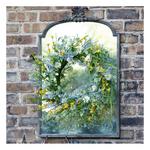 Melrose International Mixed Daisy and Lavender Floral Wreath 22"D - Thumbnail 2 of 2