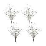 Melrose International Mini Leaf Twig Branch (Set of 4) - Thumbnail 1 of 3