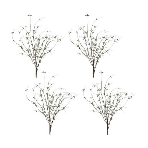 Melrose International Mini Leaf Twig Branch (Set of 4) - Primary Image