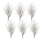 Melrose International Plastic Birch Twig Branch (Set of 6) - Thumbnail 1 of 3