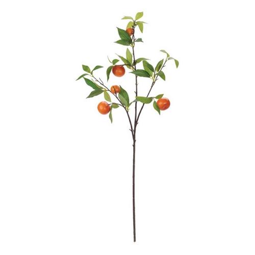 Melrose International Orange Fruit Foliage Branch (Set of 6) - Primary Image