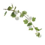 Melrose International Hanging Snowball Floral Branch (Set of 6) - Thumbnail 2 of 3