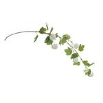 Melrose International Hanging Snowball Floral Branch (Set of 6) - Thumbnail 3 of 3