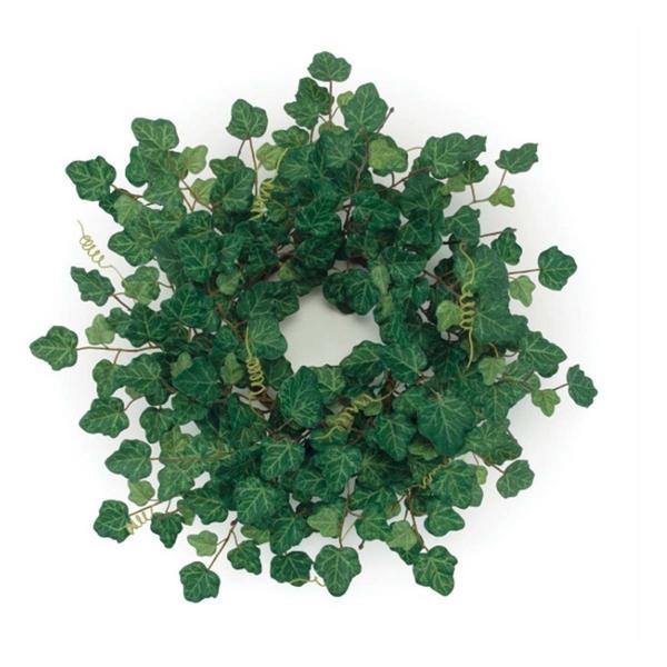 Melrose International Ivy Leaf Foliage Wreath 19"D