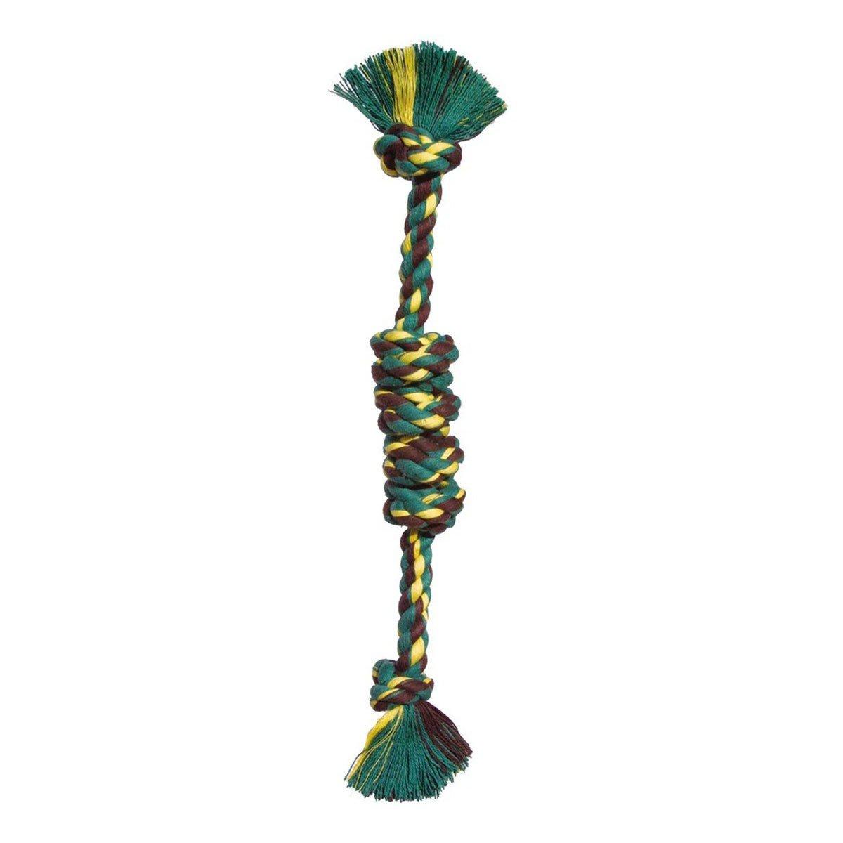 MAMMOTH Flossy Chews Monkey Fist Bar Dog Toy
