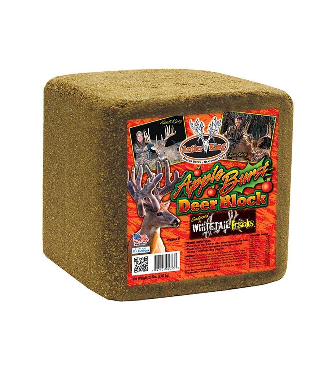 Antler King Apple Burst Whitetail Mineral Block - Antler King Trophy Prod