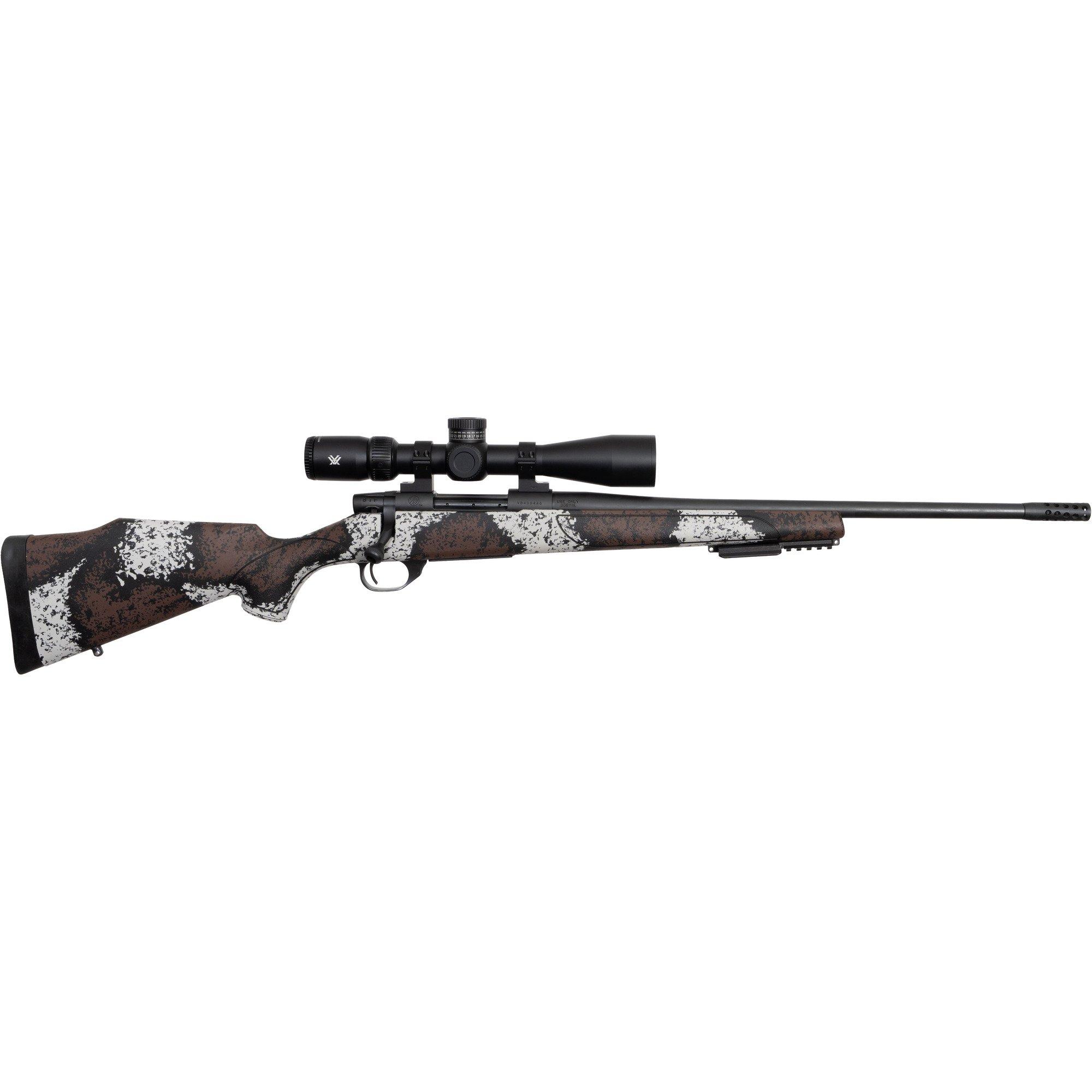 Weatherby Vanguard Black Hills 223 Remington Rifle with Vortex Viper HD 3-15x44mm Riflescope Package - Weatherby