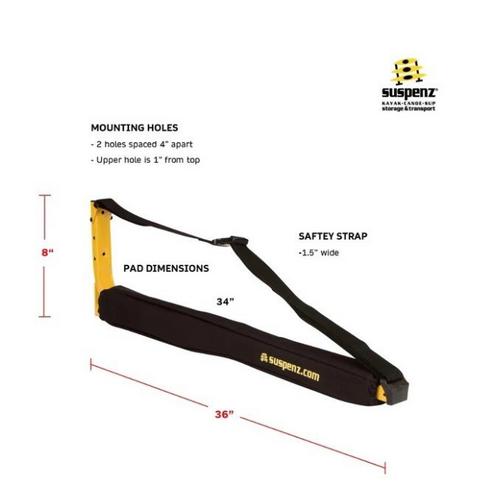 Suspenz Canoe Rack - Primary Image