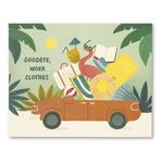 Compendium Goodbye, Work Clothes Retirement Card - Thumbnail 1 of 3
