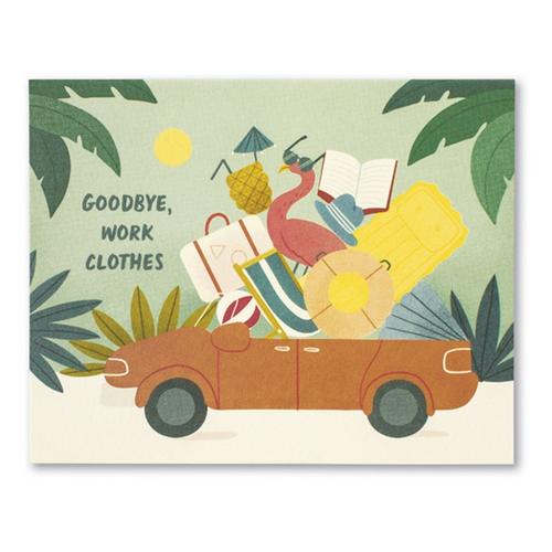 Compendium Goodbye, Work Clothes Retirement Card - Primary Image