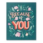 Compendium Because Of You Card - Thumbnail 1 of 3