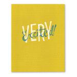 Compendium Very Excited Birthday Card - Thumbnail 1 of 3