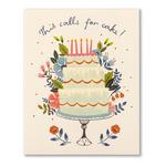 Compendium This Calls For Cake Birthday Card - Thumbnail 2 of 4