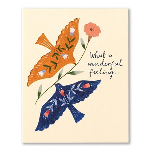 Compendium What a Wonderful Feeling Card - Primary Image