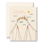 Compendium I Cannot Imagine My World Without You Card - Thumbnail 1 of 4