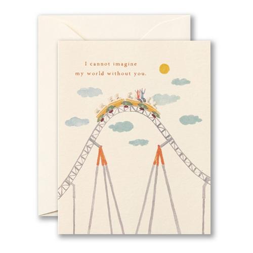 Compendium I Cannot Imagine My World Without You Card - Primary Image