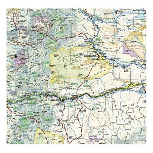 National Geographic 3118 United States, Pacific Northwest Map - Primary Image