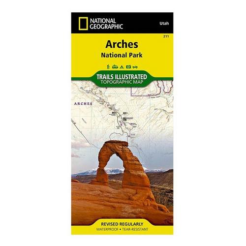 National Geographic Arches National Park #211 Topographic Map - Primary Image