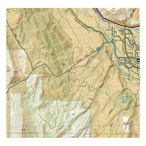 National Geographic 143 Carbondale, Basalt Map - Primary Image