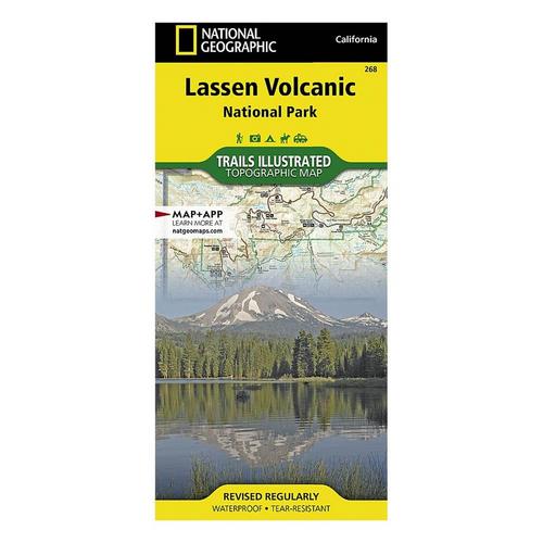 National Geographic Lassen Volcanic National Park Map - Primary Image