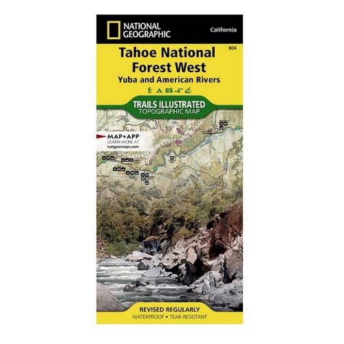 National Geographic Tahoe National Forest and Yuba Map - Primary Image