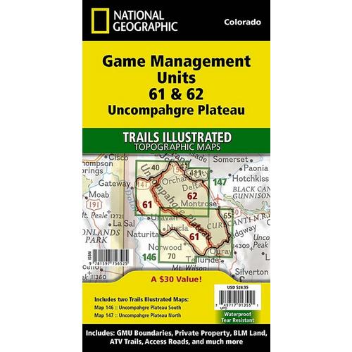 National Geographic Uncompahgre Plateau GMU [Map Pack Bundle] - Primary Image