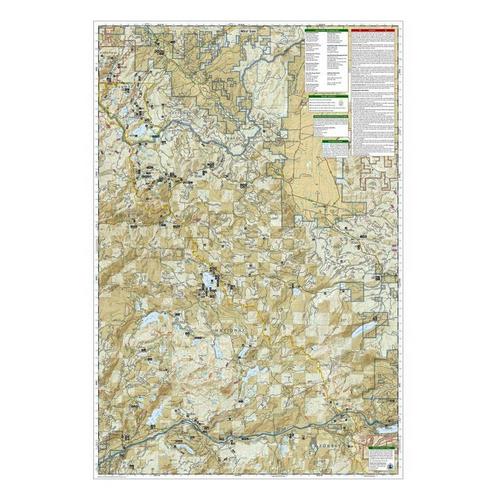National Geographic Tahoe National Forest East Map - Primary Image