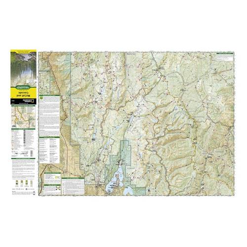 National Geographic 875 McCall and Cascade Map - Primary Image