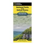 National Geographic Maps National Parks Of The US Map - Thumbnail 2 of 3