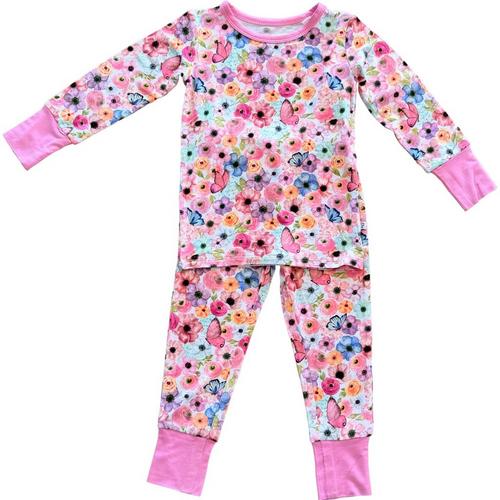 Toddler Girls' Laree + Co Lillian Bamboo Pajama Set - Primary Image