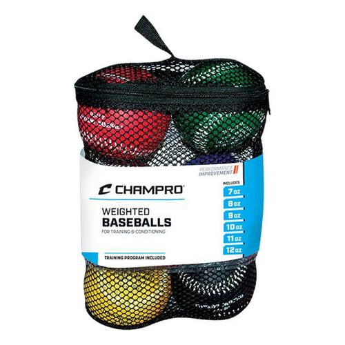 Champro Weighted Training Baseballs - Set of 6 - Primary Image