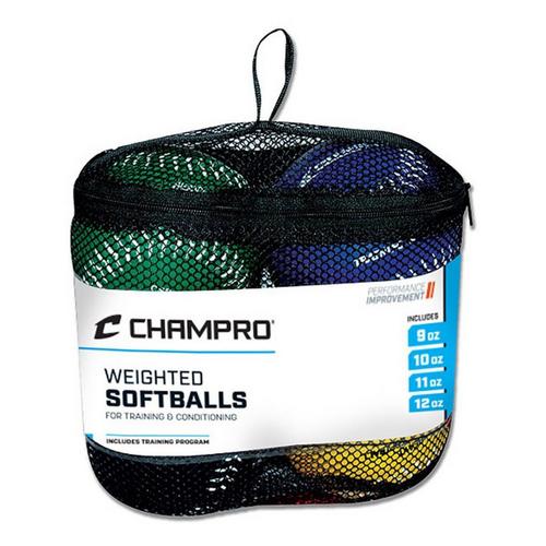 Champro Weighted Training Softball Complete Set of 4 - Primary Image